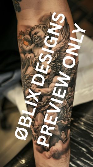 Heaven & Darkness Edition – Tattoo Design Pack (10 Designs)