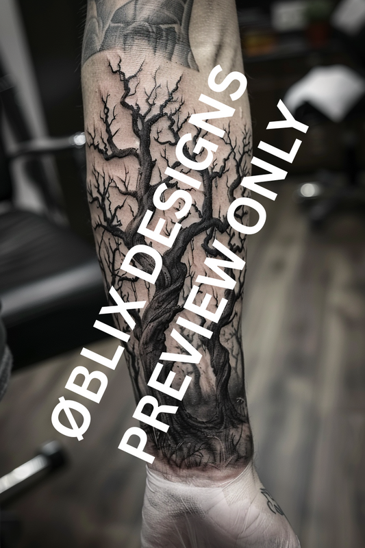 Poison Tree Edition – Tattoo Design Pack (10 Designs)